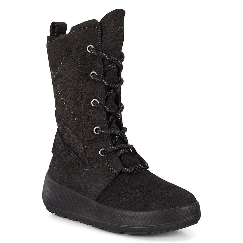 Botas Ecco Ukiuk 2.0 Para Mujer,Negras,583472-RIU